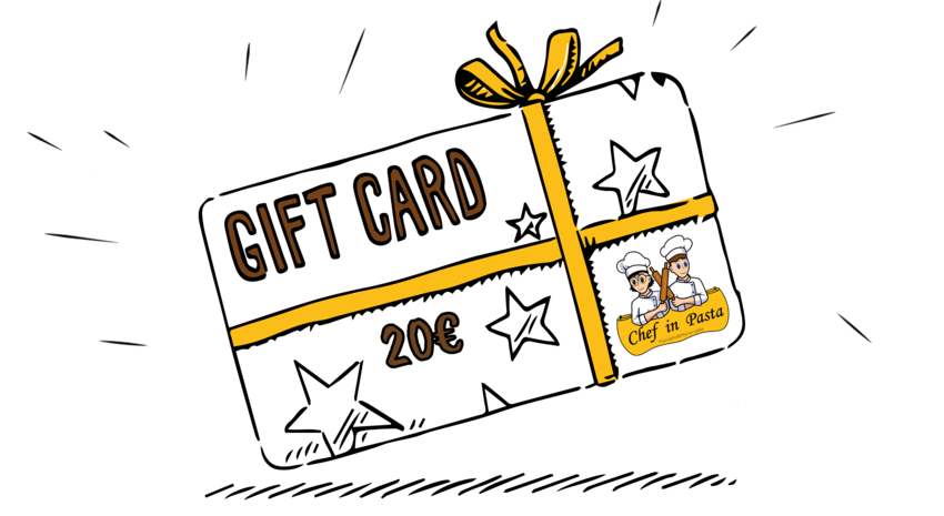 Gift Card Chef in Pasta da 20 Euro  